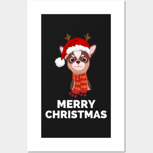 Chihuahua Funny Holiday Christmas - Chihuahua Funny Holiday Christmas Celebration - Chihuahua Lover Gifts Posters and Art